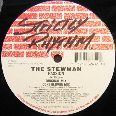 The Stewman : Passion (12")