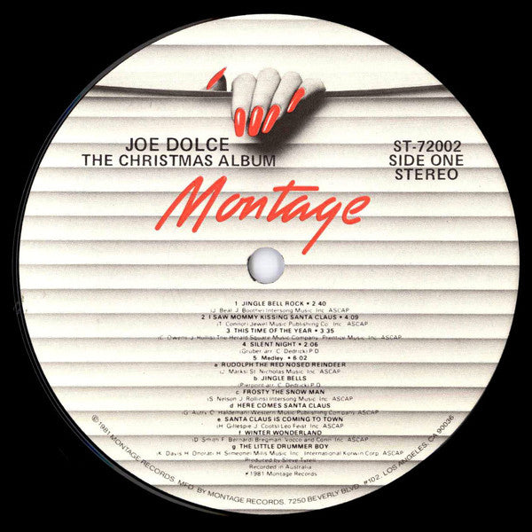 Joe Dolce Music Theatre : Christmas Album (LP, Album)