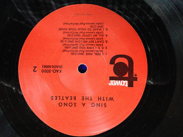 Jimmie Haskell : Sing A Song With The Beatles! (Instrumental Background Re-Creations Of Their Big Hits) (LP, Mono, Gat)