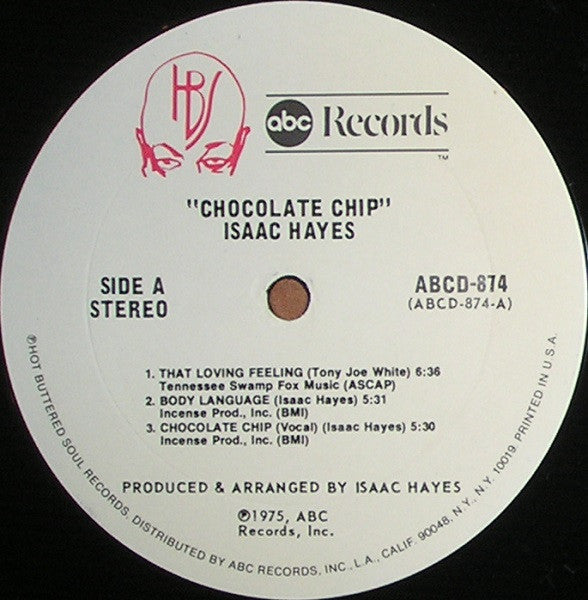 Isaac Hayes : Chocolate Chip (LP, Album)