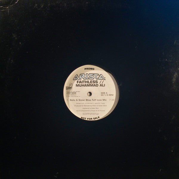 Faithless : Muhammad Ali (12", Promo)
