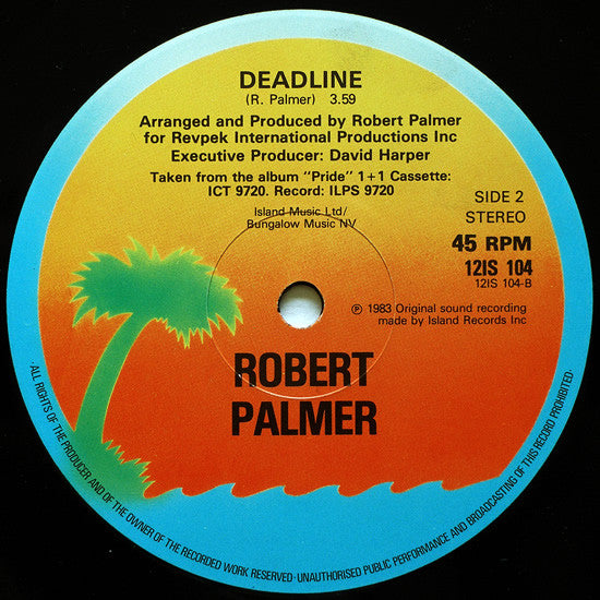Robert Palmer : You Are In My System (12", Single)