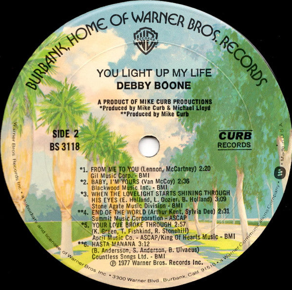 Debby Boone : You Light Up My Life (LP, Album, Mon)