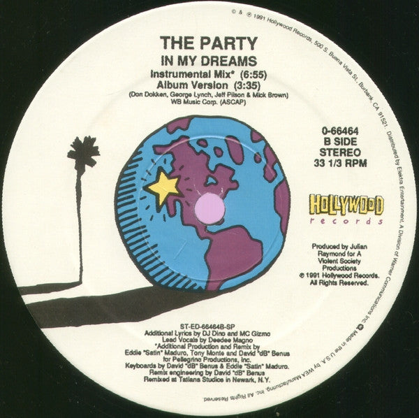 The Party : In My Dreams (12")