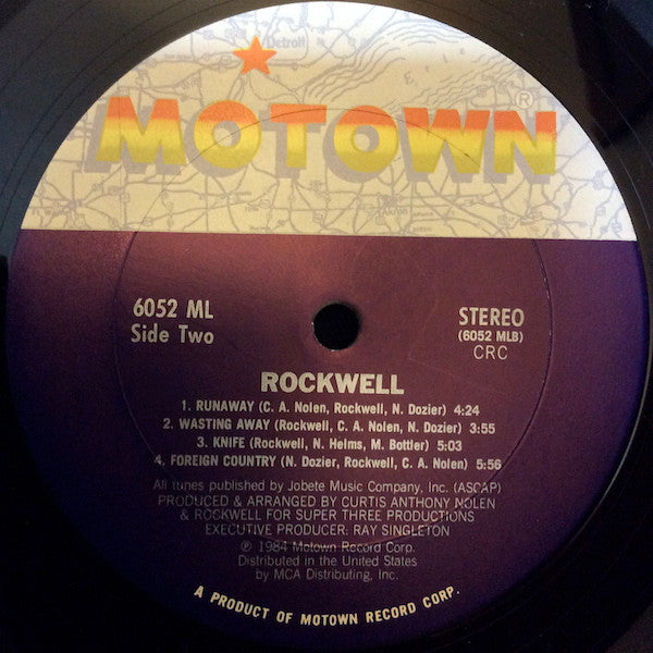 Rockwell : Somebody's Watching Me (LP, Album, Club)