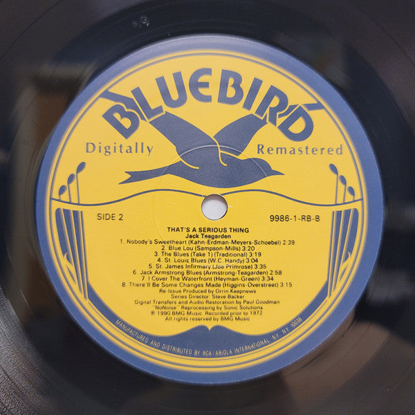 Jack Teagarden : That's A Serious Thing (LP, Comp)