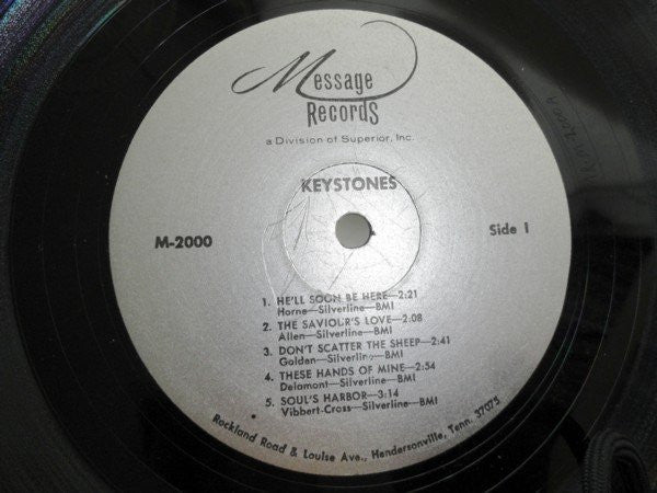 The Keystones : Where It's At (LP, Album)