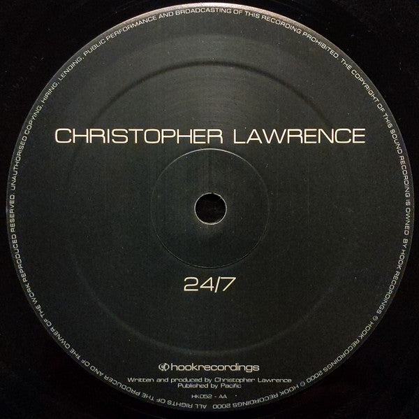 Christopher Lawrence : Cruise Control / 24/7 (12")