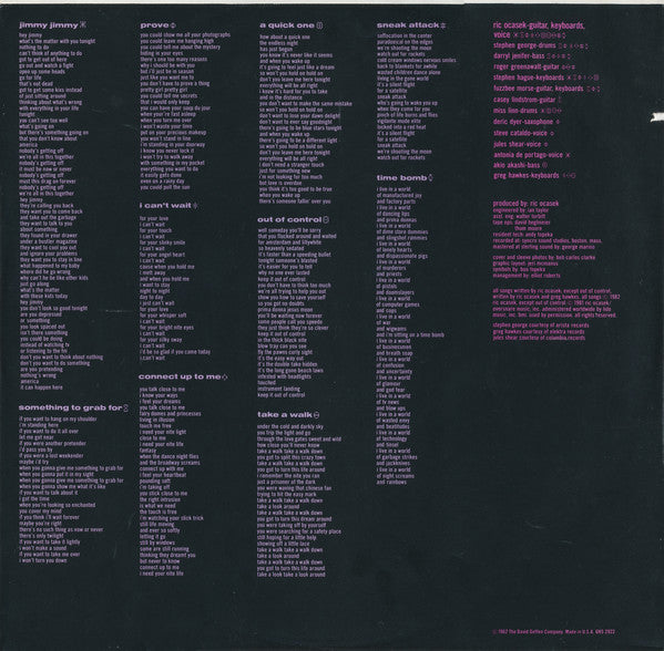 Ric Ocasek : Beatitude (LP, Album, Jac)