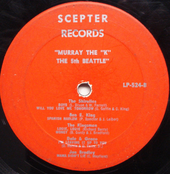 Various : Murray The K The Fifth Beatle Gives You Their Favorite Golden Gassers (LP, Album, Comp, Mono)