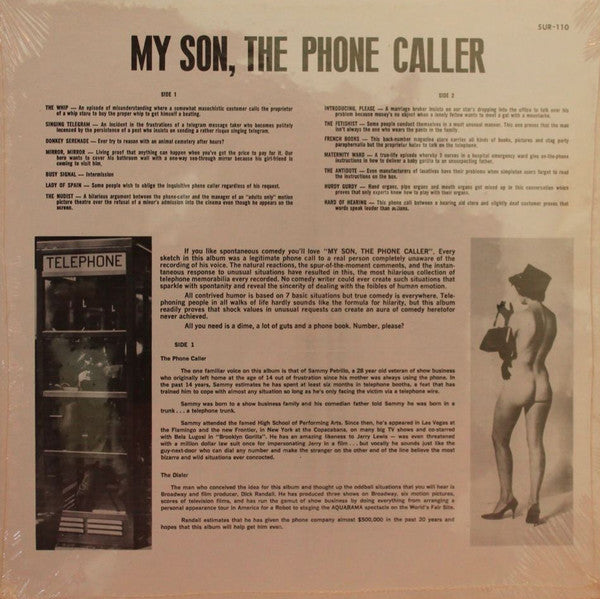 Sammy Petrillo : My Son, The Phone Caller (LP, Album)
