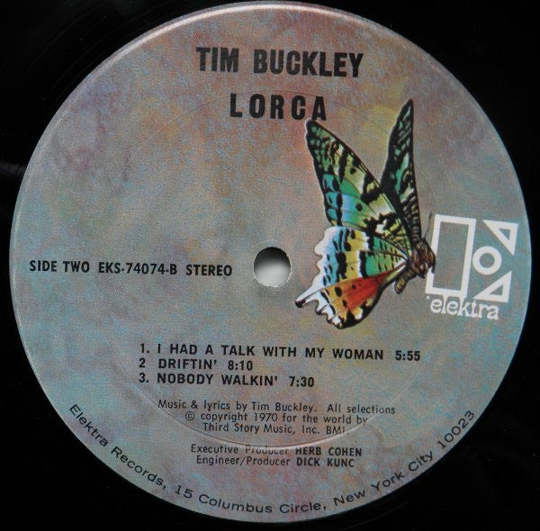 Tim Buckley : Lorca (LP, Album, Ter)