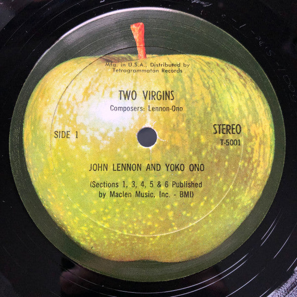 John Lennon & Yoko Ono : Unfinished Music No. 1. Two Virgins (LP, Album, Bes)