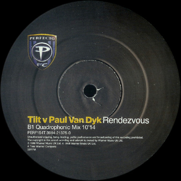 Tilt Feat. Zee* : Butterfly (12")