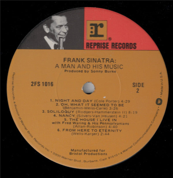 Frank Sinatra : A Man And His Music (2xLP, Album, RE, Gat)
