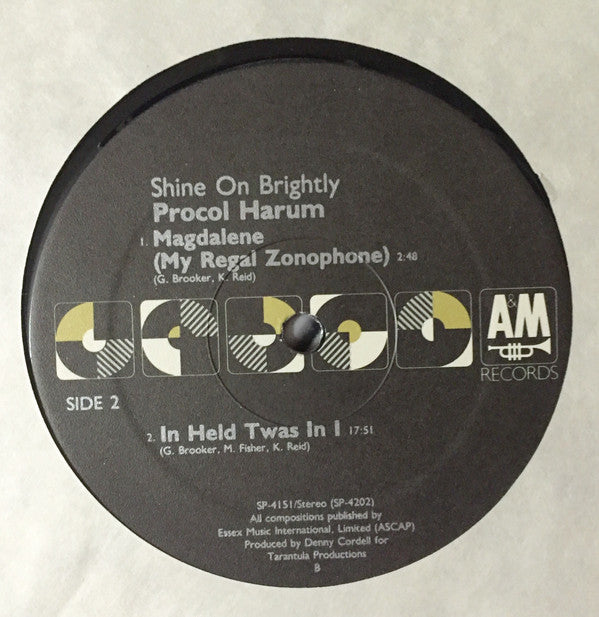 Procol Harum : Shine On Brightly (LP, Album, RE, Gat)