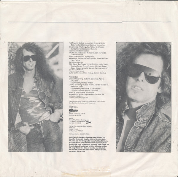 Ted Nugent : Little Miss Dangerous (LP, Album, Club)