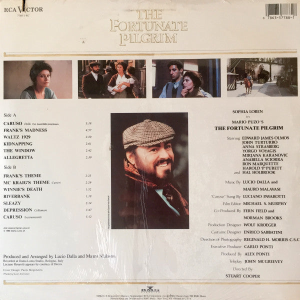 Lucio Dalla And Mauro Malavasi : The Fortunate Pilgrim (LP)