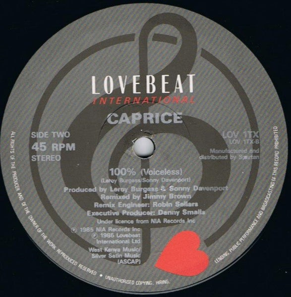 Caprice : 100% (12")