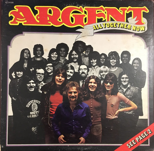Argent : All Together Now (LP, Album, Ter)