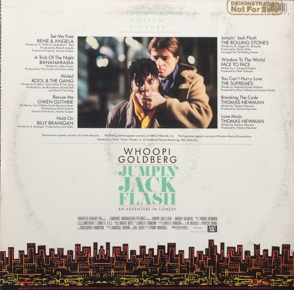 Various : Music From The Motion Picture Jumpin' Jack Flash (LP, Comp)