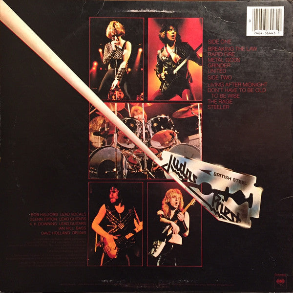 Judas Priest : British Steel (LP, Album, Ter)
