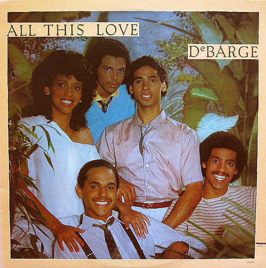 DeBarge : All This Love (LP, Album, RP, RE-)