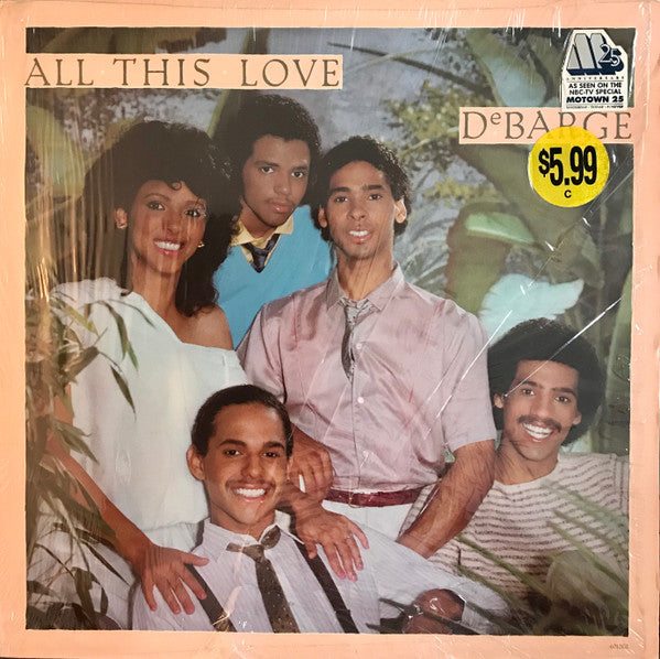 DeBarge : All This Love (LP, Album, RP, RE-)