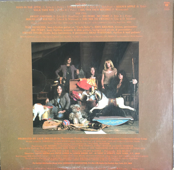 Aerosmith : Toys In The Attic (LP, Album, Pit)