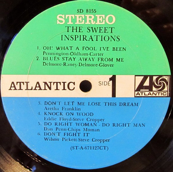 The Sweet Inspirations : The Sweet Inspirations (LP, Album, Ter)