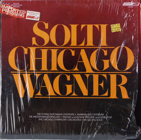 Richard Wagner - Chicago Symphony Orchestra, Georg Solti : Solti • Chicago • Wagner (LP, Comp, RP, Hol)