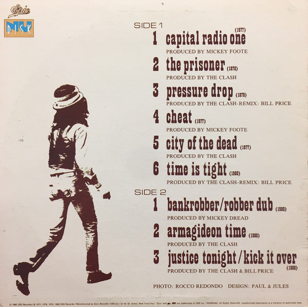 The Clash : Black Market Clash (10", Comp, Ter)