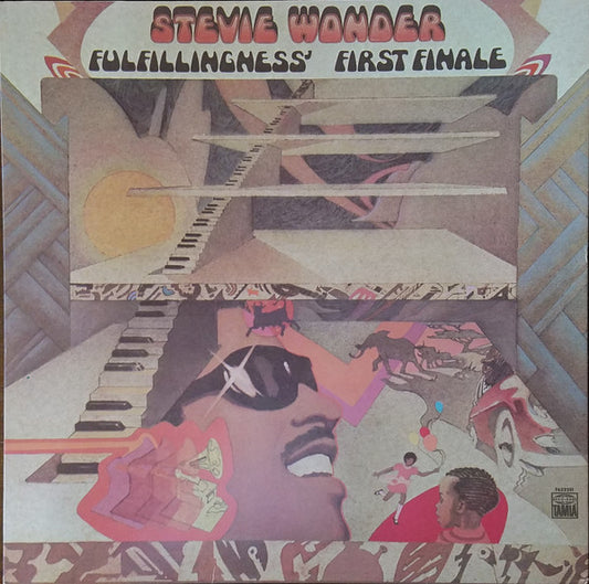 Stevie Wonder : Fulfillingness' First Finale (LP, Album, Ter)