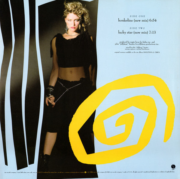Madonna : Borderline (12", Maxi, Spe)