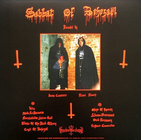 Perverted Ceremony : Sabbat Of Behezaël (LP, Album, Pin)