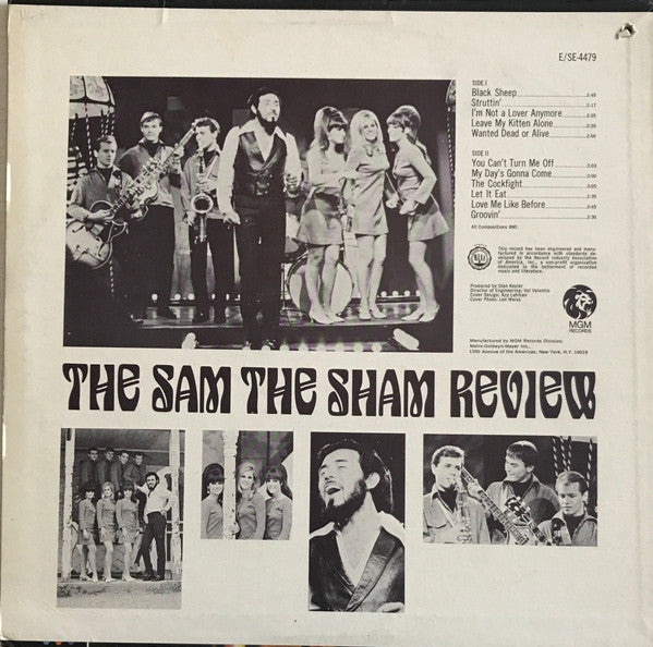 Sam The Sham & The Pharaohs : The Sam The Sham Revue (LP, Album, Wad)