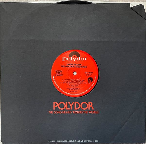 James Brown : The Original Disco Man (LP, Album, RP)