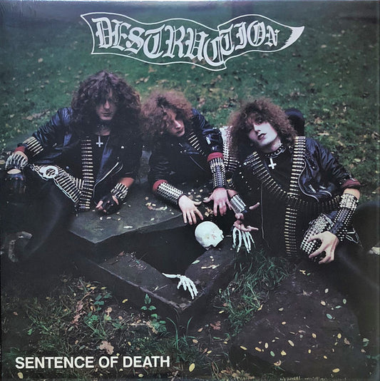 Destruction : Sentence Of Death (12", MiniAlbum, Ltd, RE, US )