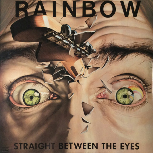 Rainbow : Straight Between The Eyes (LP, Album, Com)