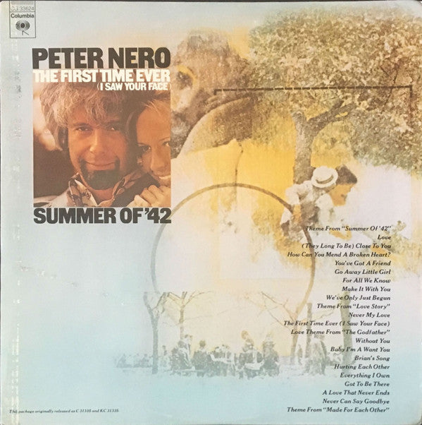 Peter Nero : Summer Of '42 / The First Time Ever (I Saw Your Face)  (2xLP, Album, Comp)