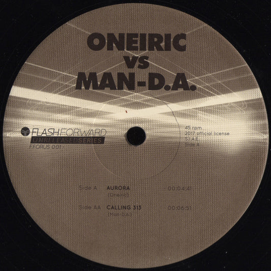 Oneiric Vs MAN-D.A. : Aurora / Calling 313 (12", Ltd)
