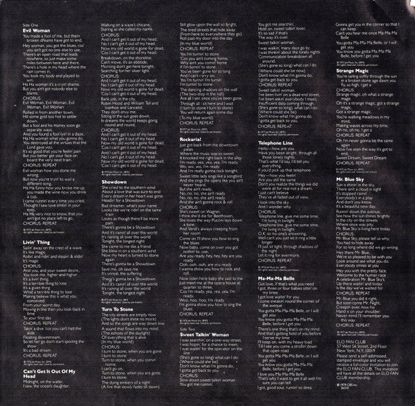 Electric Light Orchestra : ELO's Greatest Hits (LP, Comp, San)