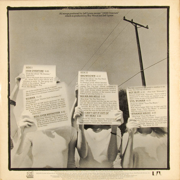 Electric Light Orchestra : Olé ELO (LP, Comp, Ter)