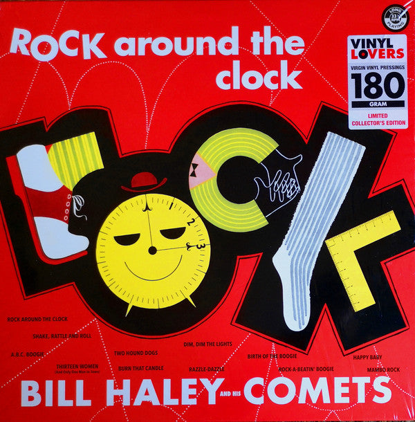 Bill Haley And His Comets : Rock Around The Clock (LP, Album, Ltd, RE, 180)