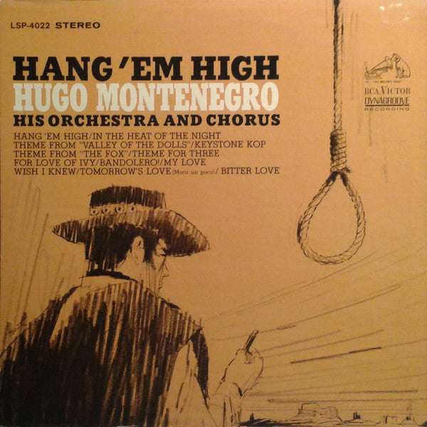 Hugo Montenegro, His Orchestra And Chorus : Hang 'Em High (LP, Album)