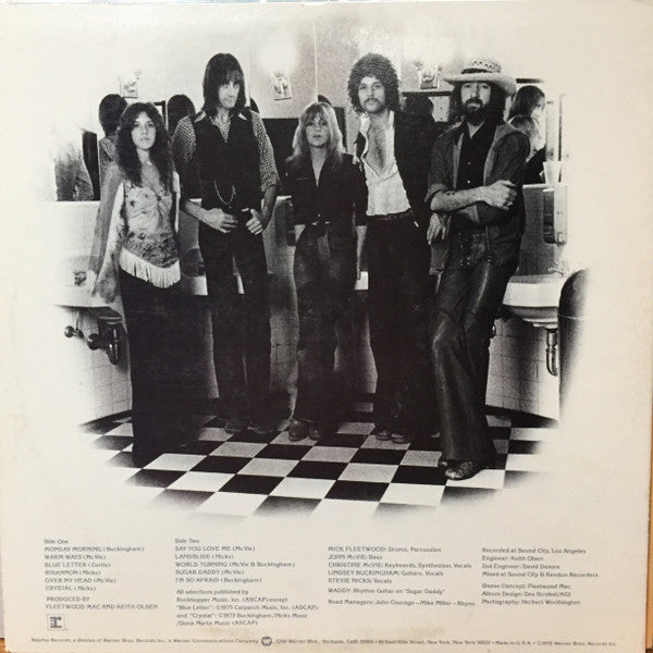 Fleetwood Mac : Fleetwood Mac (LP, Album, RE, Los)