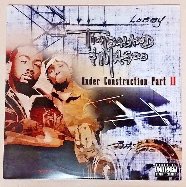 Timbaland & Magoo : Under Construction Part II (2xLP, Album, Promo)