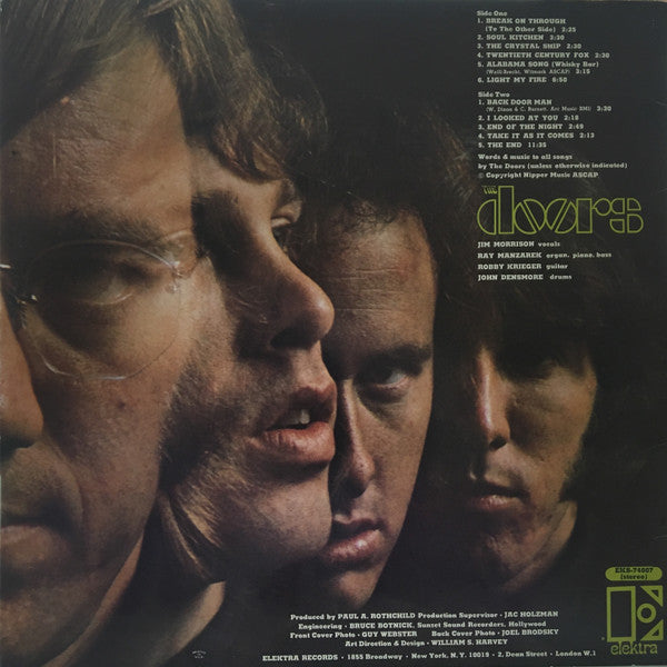 The Doors : The Doors (LP, Album, RE, Gol)