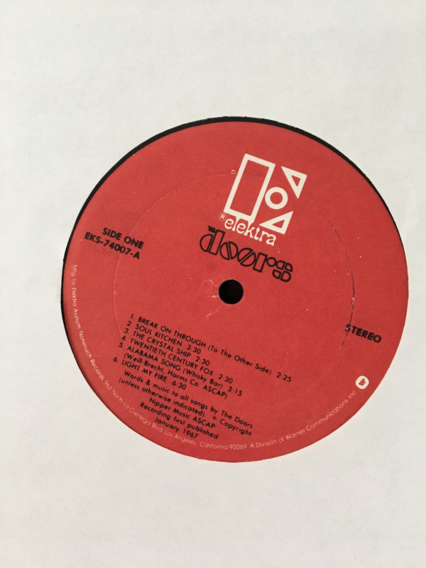 The Doors : The Doors (LP, Album, RE, Gol)