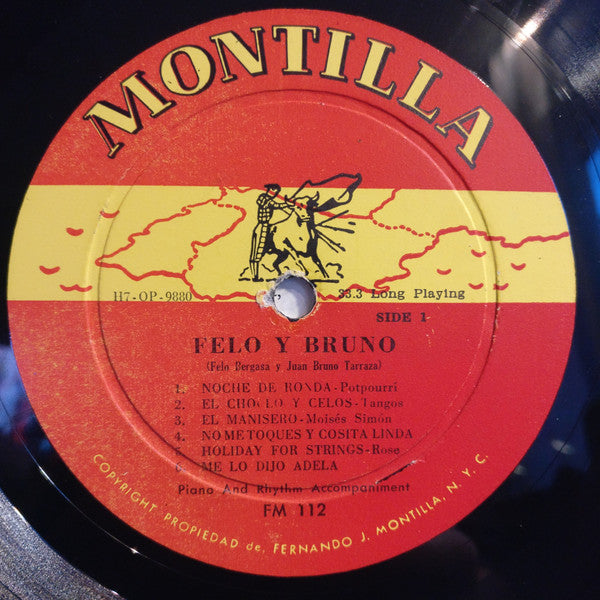 Felo* & Bruno* : Keyboard Moods With Rhythm Accompaniment (LP, Album, Mono, Yel)